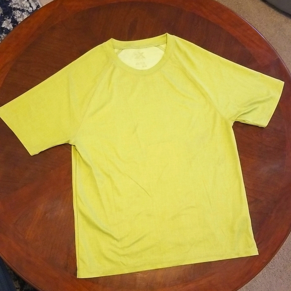 Zeroxposur Men's Medium Lime Green Short Sleeve Shirt 50+ Sun Protection - Picture 10 of 12